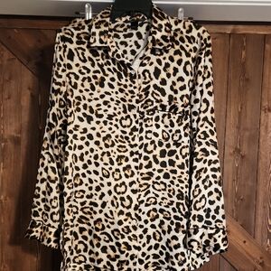 Victoria's Secret Leopard Print Pajamas